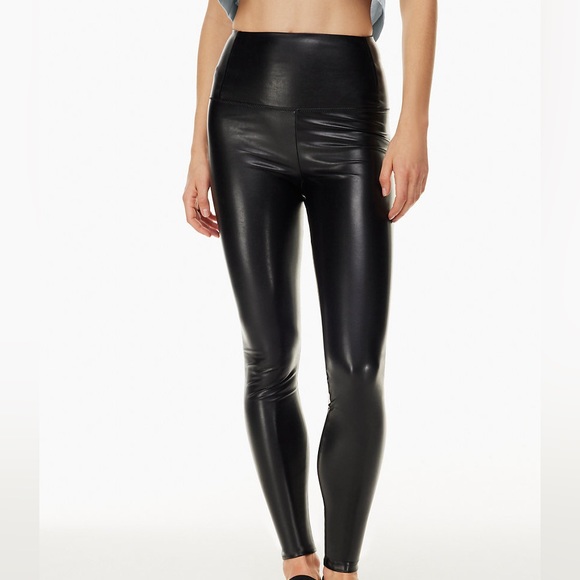 Aritzia Wilfred Free Daria Faux Leather Leggings